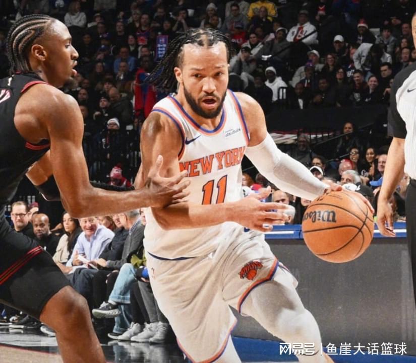 开云首页体验-尼克斯拒逆转！恩比德38+11不满吹罚，布伦森31+6犯错，裁判抢戏